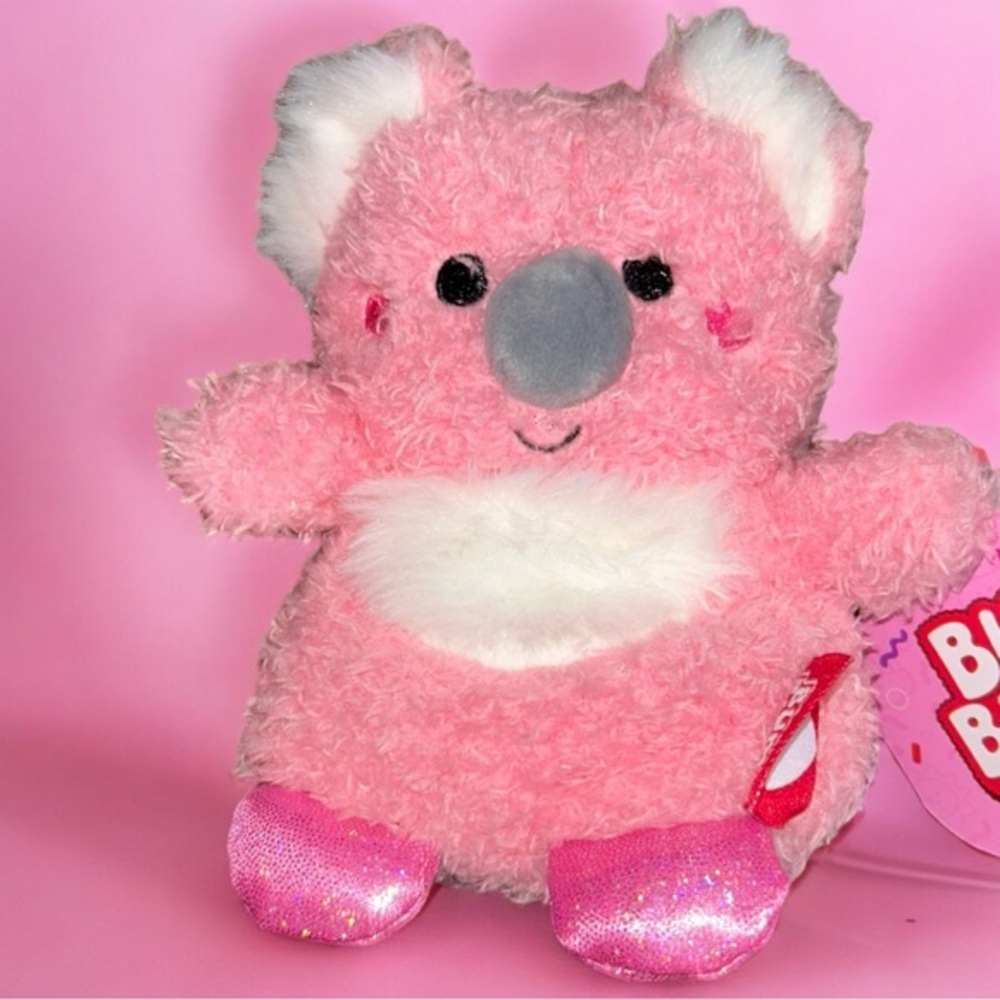 Killian Koala Bear Pink 2024 Valentines Sweet Bum Bumz Plush Toy